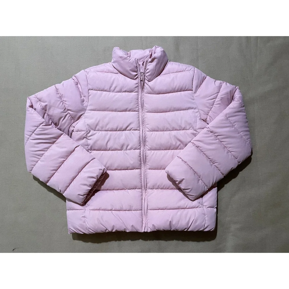 NWOT Children's Place Girl's Long Sleeve Puffer Jacket size XL (14) Pink